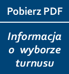 informacja o wyborze turnusu rehabilitacyjnego